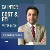 CA Inter Costing & FM Fast Track Batch By CA Nitin Guru | For Jan 26 Exams